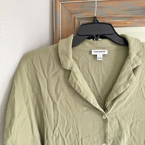 Frank & Oak Camp Collar Blouse